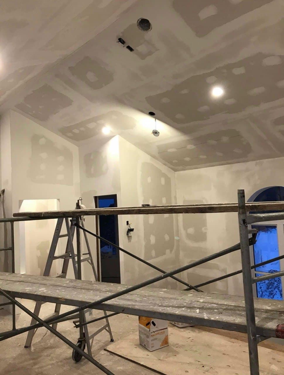 Drywall & Taping Progress by RenoPrime